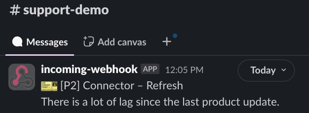 Slack Notification